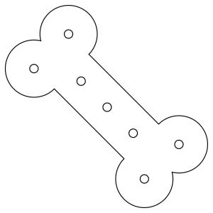 Köpek boyama sayfası, Dog coloring page, , dogs dog bone 