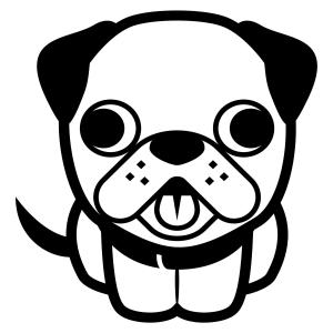 Köpek boyama sayfası, Dog coloring page, , dogs dog emoji 