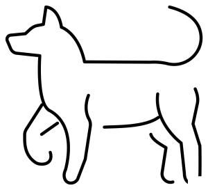 Köpek boyama sayfası, Dog coloring page, , dogs dog emoji 