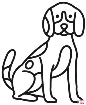Köpek boyama sayfası, Dog coloring page, , dogs beagle 
