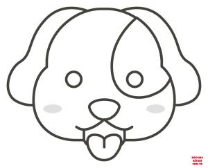 Köpek boyama sayfası, Dog coloring page, , dogs dog face 
