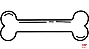 Köpek boyama sayfası, Dog coloring page, , dogs dog bone 