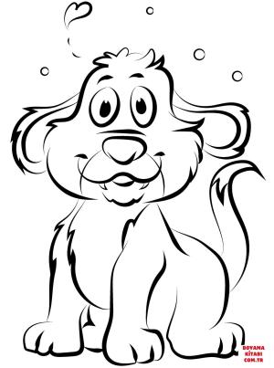 Köpek boyama sayfası, Dog coloring page, , dogs cute pup 