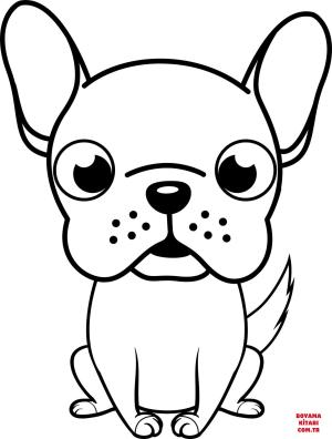 Köpek boyama sayfası, Dog coloring page, , dogs cute french bulldog 
