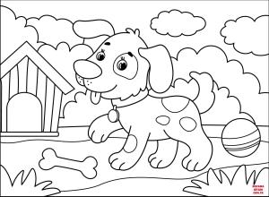 Köpek boyama sayfası, Dog coloring page, , dogs dog 