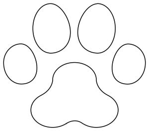 Köpek boyama sayfası, Dog coloring page, , dogs dog paw prints 