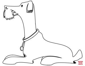 Köpek boyama sayfası, Dog coloring page, , dogs airedale terrier 