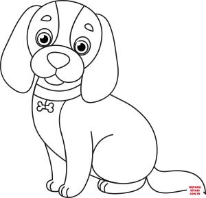 Köpek boyama sayfası, Dog coloring page, , dogs cute spaniel 
