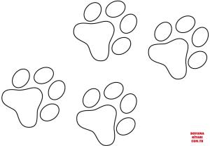 Köpek boyama sayfası, Dog coloring page, , dogs dog paw prints 