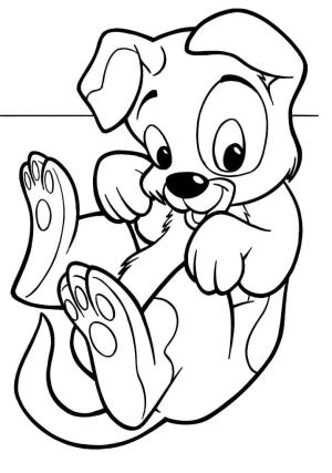 Köpek boyama sayfası, Dog coloring page, Müthiş Köpek, 