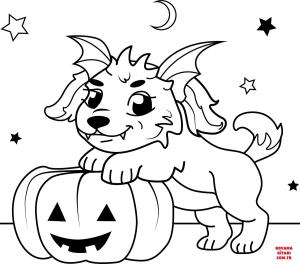 Köpek boyama sayfası, Dog coloring page, , dogs halloween puppy 
