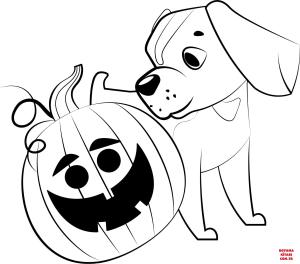 Köpek boyama sayfası, Dog coloring page, , dogs halloween puppy 