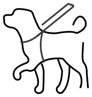 Köpek boyama sayfası, Dog coloring page, , dogs guide dog emoji 