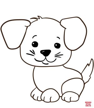 Köpek boyama sayfası, Dog coloring page, , dogs cute cartoon puppy 