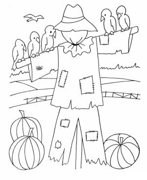 Korkuluğu boyama sayfası,  coloring page, Iyi Korkuluk, 