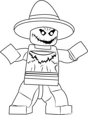 Korkuluğu boyama sayfası,  coloring page, Lego Korkuluk, 