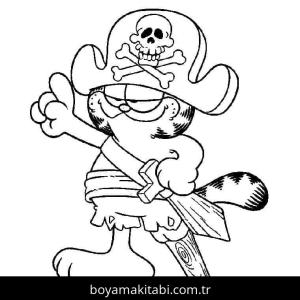 Korsan boyama sayfası – yaratıcılığı geliştirir, keyifli zaman