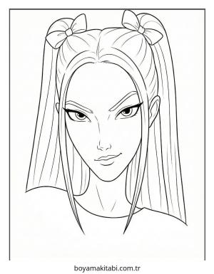 KPop Demon Hunters (167).jpg Boyama Sayfaları