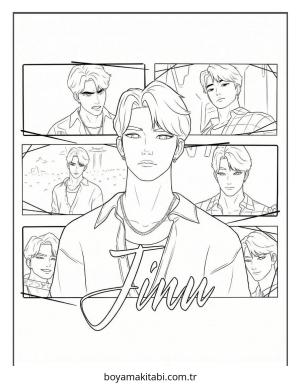 KPop Demon Hunters (39).jpg boyama sayfası – eğlenceli etkinlik, el becerilerini geliştirir