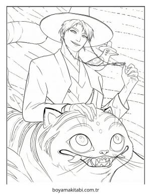 KPop Demon Hunters (41).jpg boyama sayfası – okul öncesi, evde etkinlik