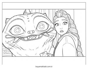 KPop Demon Hunters (7).jpg boyama sayfası – keyifli zaman, renkli çizimler