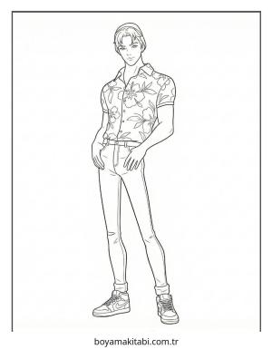 KPop Demon Hunters (85).jpg boyama sayfası – eğitici aktivite, yaratıcılık