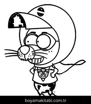 Kral Şakir boyama sayfası – boyama çalışması, yaratıcılığı geliştirir