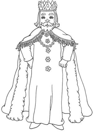 Kral boyama sayfası,  coloring page, Yüksek Kral, 