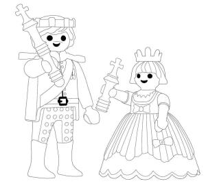 Kral boyama sayfası,  coloring page, Playmobil Kral, 