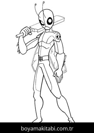 Kriket Sporu boyama sayfası – eğlenceli etkinlik, el becerilerini geliştirir