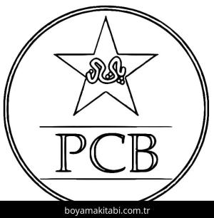 Kriket Sporu boyama sayfası – okul öncesi, evde etkinlik