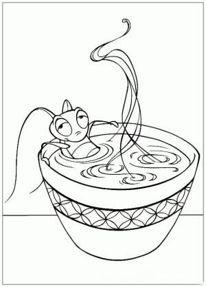 Kriket boyama sayfası,  coloring page, Komik Grillo, 