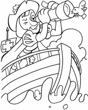 Kristof Kolomb boyama sayfası,  coloring page, Yazdırılabilir Christopher Columbus Sevimli, 