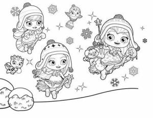 Küçük Büyücüler boyama sayfası,  coloring page, Çocuklar İçin Küçük Büyücüler, 