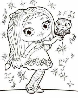 Küçük Büyücüler boyama sayfası,  coloring page, Küçük Büyücüler Karikatür, 