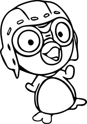 Küçük Penguen Pororo boyama sayfası,  coloring page, Pororo, 