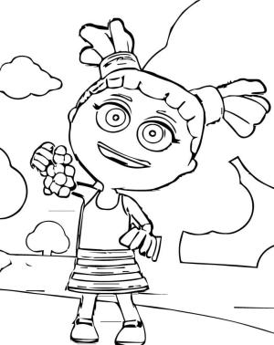 Kukuli boyama sayfası,  coloring page, Kukuli resim baskısı, 