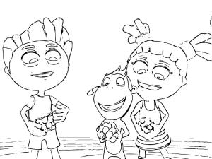 Kukuli boyama sayfası,  coloring page, Kukuli resmi yazdırılabilir, 