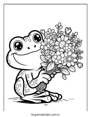 Kurbağa Boyama
