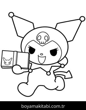 Kuromi boyama sayfası – ücretsiz yazdır, boyama etkinliği