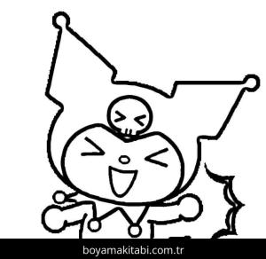 Kuromi boyama sayfası – eğitici aktivite, yaratıcılık