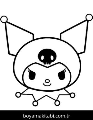 Kuromi boyama sayfası – evde etkinlik, ücretsiz yazdır