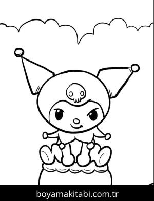 Kuromi boyama sayfası – eğitici aktivite, yaratıcılık