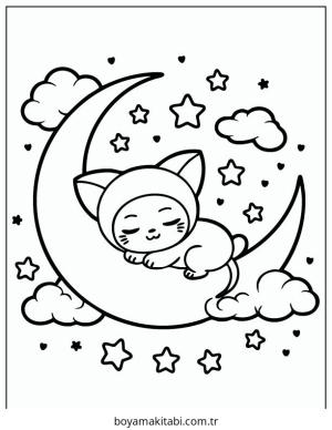 Kuromi boyama sayfası – sevimli karakter, sanatsal çalışma