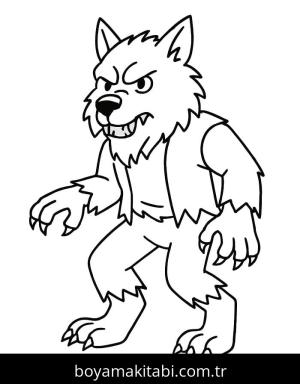 Kurt Adam boyama sayfası – yaratıcılığı geliştirir, keyifli zaman