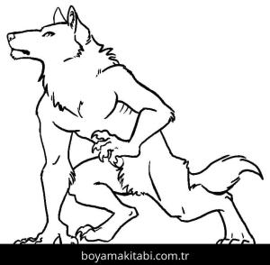 Kurt Adam boyama sayfası – eğlenceli etkinlik, el becerilerini geliştirir