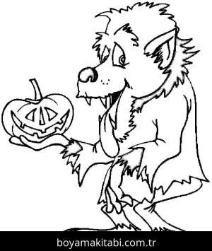 Kurt Adam boyama sayfası – renkli çizimler, okul öncesi