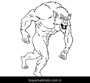 Kurt Adam boyama sayfası – yaratıcılığı geliştirir, keyifli zaman