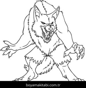 Kurt Adam boyama sayfası – kolay boyama, eğitici aktivite