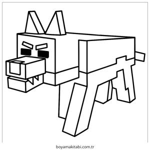 Kurt boyama sayfası – sanatsal çalışma, çocuklar için